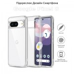 Огляд Чохол до мобільного телефона BeCover Google Pixel 8 Transparancy (710140): характеристики, відгуки, ціни.