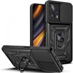 Огляд Чохол до мобільного телефона BeCover Military Poco F5 Black (709996): характеристики, відгуки, ціни.