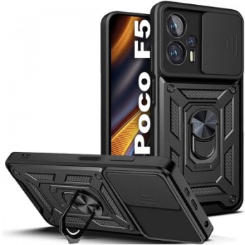 Чохол до мобільного телефона BeCover Military Poco F5 Black (709996)