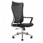 Огляд Офісне крісло Richman Етер Хром M-1 (Tilt) Сітка чорна (ADD0003209): характеристики, відгуки, ціни.