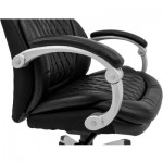Огляд Офісне крісло Richman Преміо Пластик Річ Synchro Шкіра Спліт Чорна (R00000042321): характеристики, відгуки, ціни.