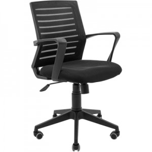 Офісне крісло Richman Флеш Ю Пластик М-1 (Tilt) Сітка чорна (KR0003867)