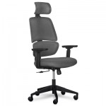 Огляд Офісне крісло Mealux Leo Air Dark Grey (Y-543 KBG): характеристики, відгуки, ціни.