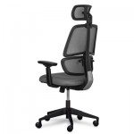 Огляд Офісне крісло Mealux Leo Air Dark Grey (Y-543 KBG): характеристики, відгуки, ціни.