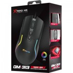 Огляд Мишка Xtrike ME GM-313 USB RGB Black (GM-313): характеристики, відгуки, ціни.