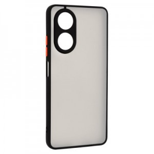 Огляд Чохол до мобільного телефона Armorstandart Frosted Matte OPPO A58 4G Black (ARM71065): характеристики, відгуки, ціни.
