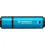 Огляд USB флеш накопичувач Kingston 64GB IronKey Vault Privacy 50 Blue USB 3.2 (IKVP50/64GB): характеристики, відгуки, ціни.