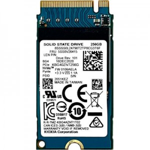 Огляд Накопичувач SSD M.2 2242 256GB Kioxia (KBG40ZNT256G): характеристики, відгуки, ціни.