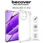 Огляд Чохол до мобільного телефона BeCover Anti-Shock Realme 11 4G Clear (710618): характеристики, відгуки, ціни.