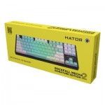 Огляд Клавіатура Hator Rockfall 2 Mecha Signature Edition USB Black/Mint/White (HTK-520-BMW): характеристики, відгуки, ціни.