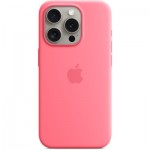 Огляд Чохол до мобільного телефона Apple iPhone 15 Pro Silicone Case with MagSafe - Pink,Model A3125 (MWNJ3ZM/A): характеристики, відгуки, ціни.