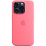 Огляд Чохол до мобільного телефона Apple iPhone 15 Pro Silicone Case with MagSafe - Pink,Model A3125 (MWNJ3ZM/A): характеристики, відгуки, ціни.