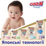 Огляд Підгузки GOO.N Premium Soft 9-14 кг Розмір 4 L На липучках 52 шт (F1010101-155): характеристики, відгуки, ціни.