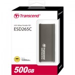 Огляд Накопичувач SSD USB-C 500GB Transcend (TS500GESD265C): характеристики, відгуки, ціни.