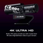 Огляд Веб-камера AVerMedia Live Streamer CAM PW513 4K Black (61PW513000AC): характеристики, відгуки, ціни.