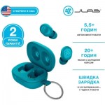 Огляд Навушники Jlab JBuds Mini Aqua Teal (IEUEBJBMINIRAQUA124): характеристики, відгуки, ціни.