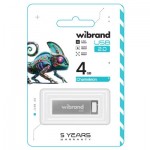 Огляд USB флеш накопичувач Wibrand 4GB Chameleon Silver USB 2.0 (WI2.0/CH4U6S): характеристики, відгуки, ціни.