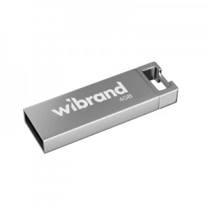 USB флеш накопичувач Wibrand 4GB Chameleon Silver USB 2.0 (WI2.0/CH4U6S)
