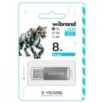 Огляд USB флеш накопичувач Wibrand 8GB Cougar Silver USB 2.0 (WI2.0/CU8P1S): характеристики, відгуки, ціни.