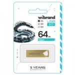 Огляд USB флеш накопичувач Wibrand 64GB Taipan Gold USB 2.0 (WI2.0/TA64U2G): характеристики, відгуки, ціни.