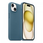 Огляд Чохол до мобільного телефона Armorstandart FAKE Leather Case Apple iPhone 15 Plus Sea Blue (ARM76298): характеристики, відгуки, ціни.