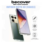 Огляд Чохол до мобільного телефона BeCover Anti-Shock Infinix Note 40 (X6853) Clear (711170): характеристики, відгуки, ціни.