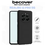 Огляд Чохол до мобільного телефона BeCover Realme 12 Pro 5G Black (711185): характеристики, відгуки, ціни.