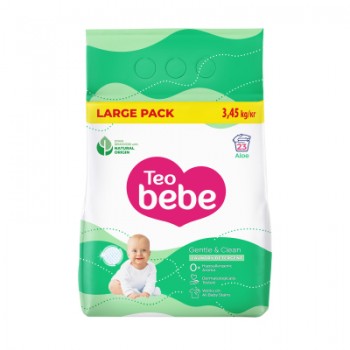 Пральний порошок Teo bebe Gentle & Clean Aloe 3.45 кг (3800024048470)