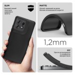Огляд Чохол до мобільного телефона Armorstandart Matte Slim Fit Motorola Edge 50 Pro Black (ARM77292): характеристики, відгуки, ціни.