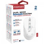 Огляд Мишка Promate Samo Wireless/Bluetooth White (samo.white): характеристики, відгуки, ціни.