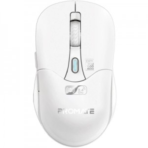 Огляд Мишка Promate Samo Wireless/Bluetooth White (samo.white): характеристики, відгуки, ціни.