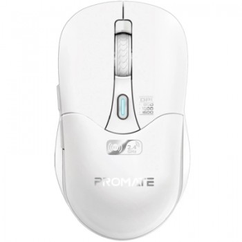 Мишка Promate Samo Wireless/Bluetooth White (samo.white)