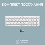 Огляд Клавіатура Logitech K950 Bluetooth/Wireless UA Off-White (920-012466): характеристики, відгуки, ціни.