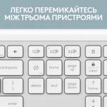 Огляд Клавіатура Logitech K950 Bluetooth/Wireless UA Off-White (920-012466): характеристики, відгуки, ціни.