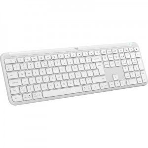 Огляд Клавіатура Logitech K950 Bluetooth/Wireless UA Off-White (920-012466): характеристики, відгуки, ціни.