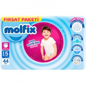 Підгузки Molfix Трусики 5 junior 12-17 кг 44 шт (8690536833276)