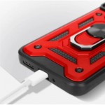 Огляд Чохол до мобільного телефона BeCover Military Xiaomi Redmi 13 Red (711554): характеристики, відгуки, ціни.