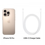 Огляд Мобільний телефон Apple iPhone 16 Pro 256GB Desert Titanium (MYNK3): характеристики, відгуки, ціни.