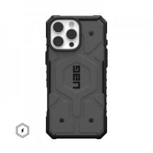 Чохол до мобільного телефона UAG iPhone 16 Pro Max Pathfinder Magsafe Silver (114469113333)