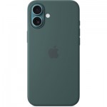 Огляд Чохол до мобільного телефона Apple iPhone 16 Plus Silicone Case with MagSafe - Lake Green (MYYH3ZM/A): характеристики, відгуки, ціни.