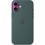 Огляд Чохол до мобільного телефона Apple iPhone 16 Plus Silicone Case with MagSafe - Lake Green (MYYH3ZM/A): характеристики, відгуки, ціни.