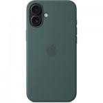 Огляд Чохол до мобільного телефона Apple iPhone 16 Plus Silicone Case with MagSafe - Lake Green (MYYH3ZM/A): характеристики, відгуки, ціни.