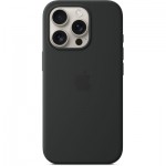 Огляд Чохол до мобільного телефона Apple iPhone16 Pro Silicone Case with MagSafe - Black (MYYJ3ZM/A): характеристики, відгуки, ціни.