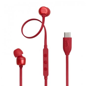 Навушники JBL Tune 310C USB-C Red (JBLT310CRED)