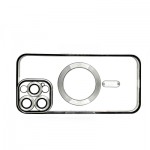 Огляд Чохол до мобільного телефона BeCover TPU Chrome Case (MagSafe) для Apple iPhone 16 Pro Max Silver (712088): характеристики, відгуки, ціни.