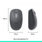 Огляд Мишка Logitech M196 Bluetooth Graphite (910-007459): характеристики, відгуки, ціни.