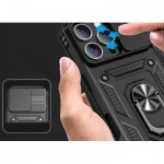 Огляд Чохол до мобільного телефона BeCover Military Apple iPhone 16 Pro Black (712155): характеристики, відгуки, ціни.