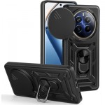 Огляд Чохол до мобільного телефона BeCover Military Realme 12 Pro 5G Black (712176): характеристики, відгуки, ціни.
