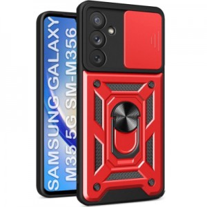 Чохол до мобільного телефона BeCover Military Samsung Galaxy M35 5G SM-M356 Red (711544)