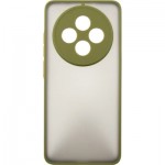 Огляд Чохол до мобільного телефона Dengos Oppo Reno 12 F/FS Matte + glass (Green) (DG-KM-110): характеристики, відгуки, ціни.